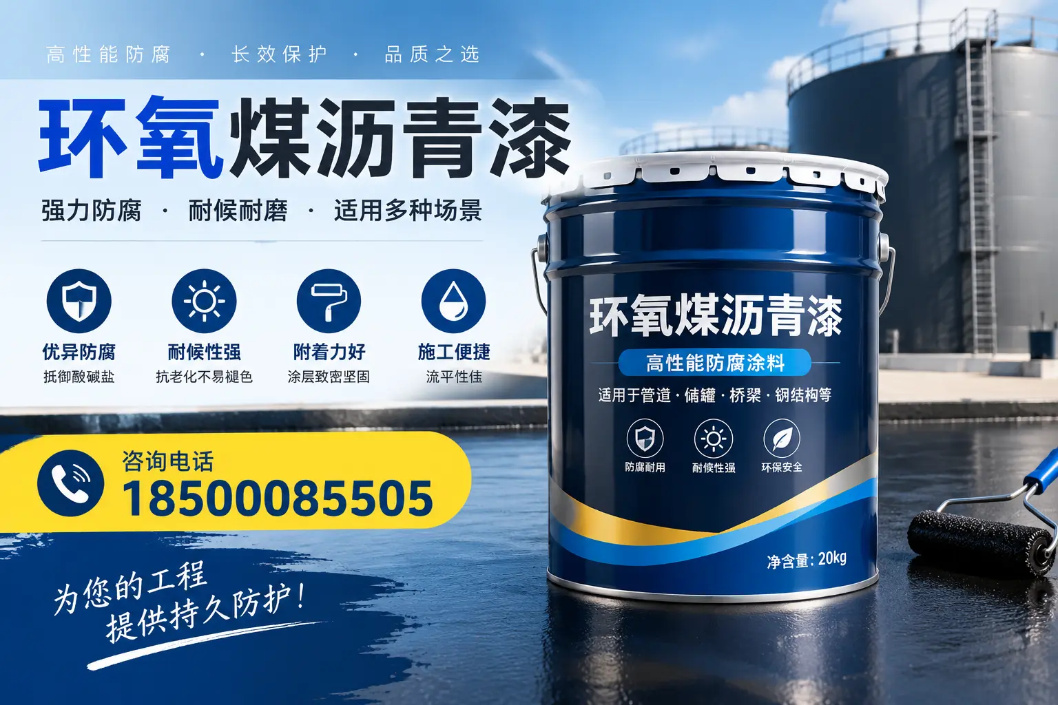 环氧煤沥青漆的配方解析，影响梅州涂料品质的因素